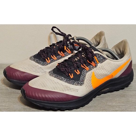 Nike Air Zoom Pegasus 36 Trail Light Orewood Sneaker CU4842 100 US Size 11 - Picture 1 of 11